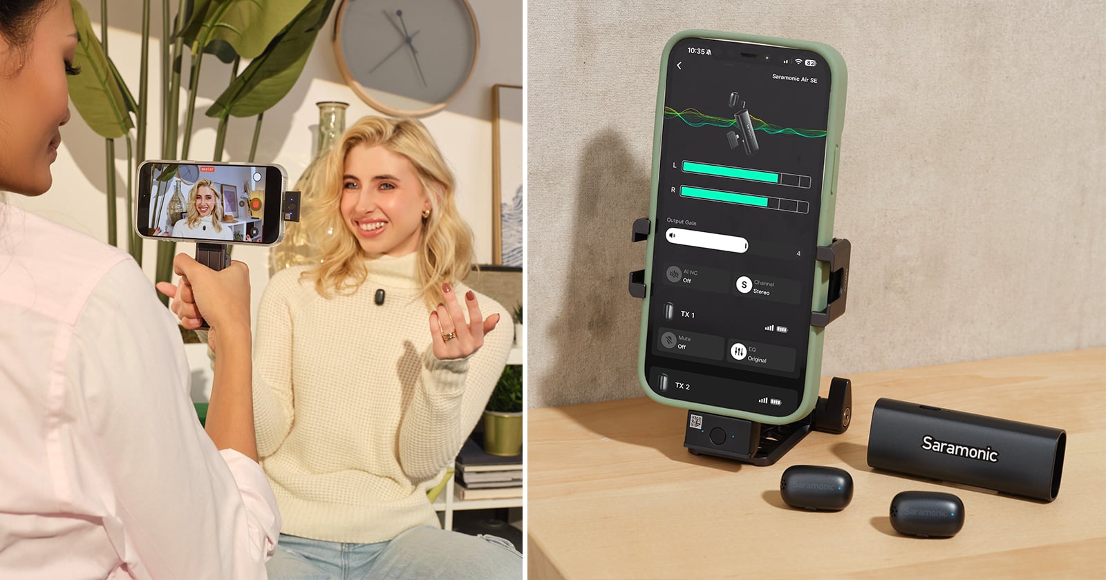 Saramonic’s Tiny New Wireless Mics Are for Mobile Content Creators