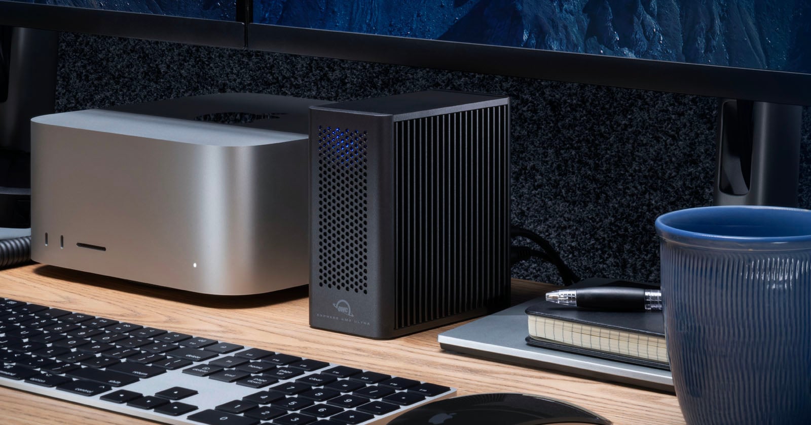 The OWC Express 4M2 Ultra is a Wicked Fast Thunderbolt 5 SSD Array