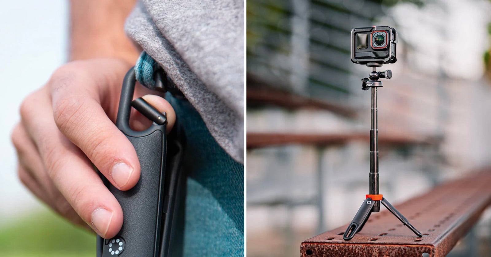 Joby’s New $40 Tripod Clips to Your Bag or Belt