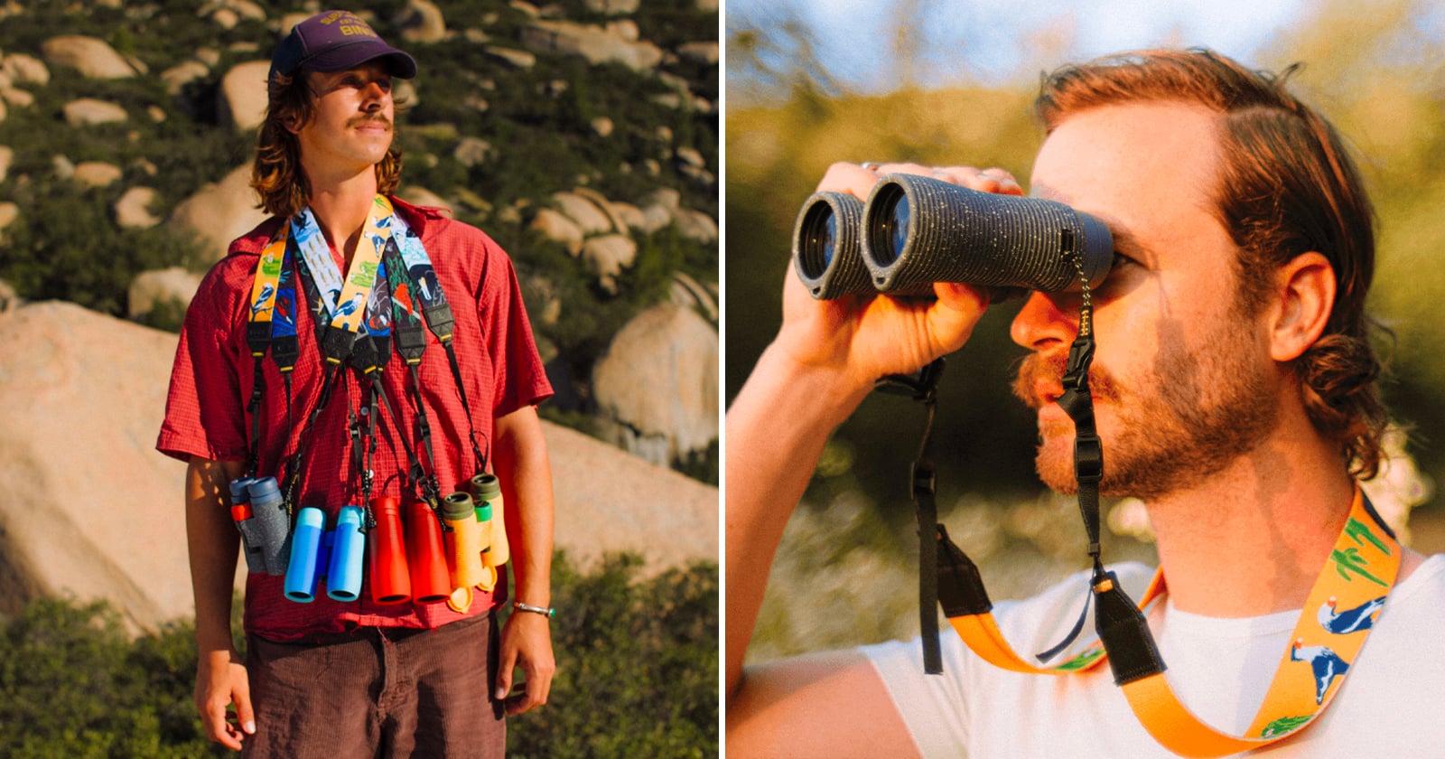 These New Binoculars Have Woven Straps Perfect for Bird Photographers