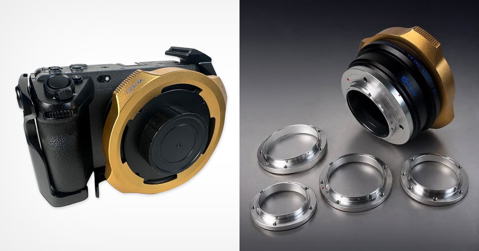 Simmod’s 4-in-1 PL Lens Adapter Has Interchangeable RF, Z, L, and E Mounts