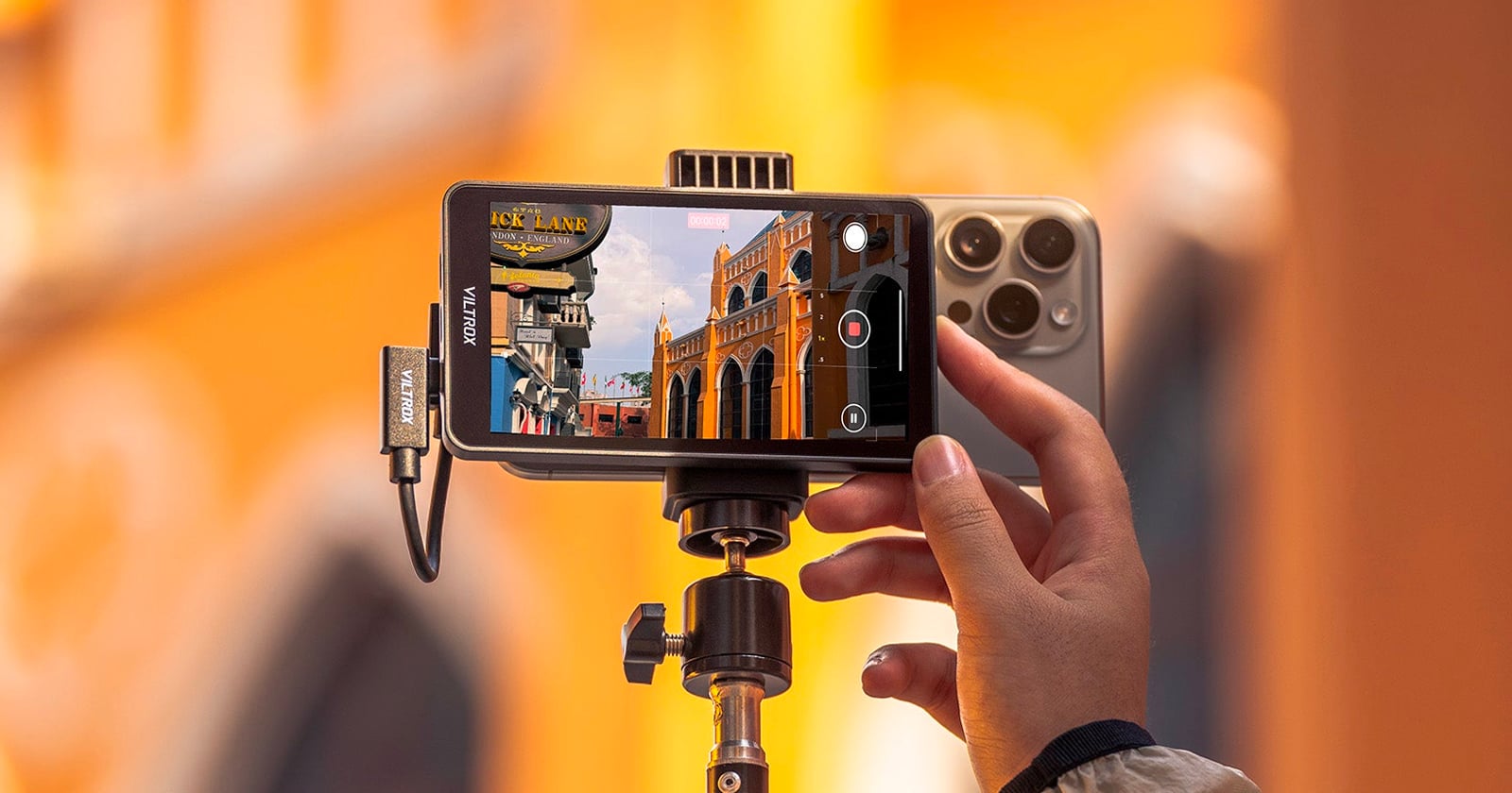 Viltrox Launches DC-T1 5-Inch Phone Monitor for Mobile Content Creators